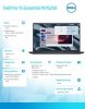 Dell Laptop Dell Pro 15 Essential PV15250 W11P i7-1355U|16GB|512GB|Intel UHD|FgrPr|WLAN+BT|15.6 FHD|BcklKb|4C|65W|3YPS Carbon Bl